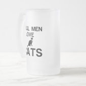 ECHTE MANNEN VERLIEZEN VANGSTEN MATGLAS BIERPUL (Voorkant links)