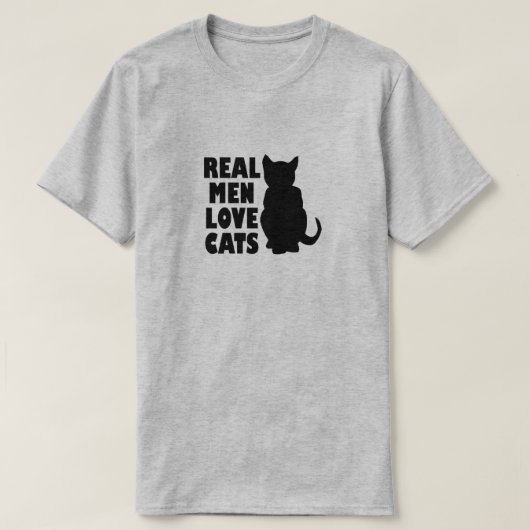 ECHTE MANNEN VERLIEZEN VANGSTEN T-SHIRT (Design voorkant)