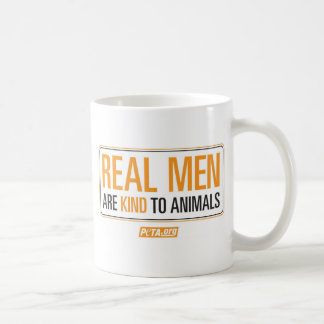 Echte Mannen zijn aardig voor de Mok van dieren