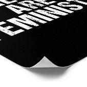 Echte Mannen zijn feministen Poster (Hoek)