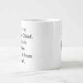 Echte Master Chief Coffee Giant Coffee Mok (Voorkant)