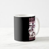 Echte meisjes gaan spookjagen Schattigee spook Hal Koffiemok (Voorkant rechts)