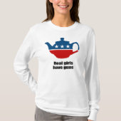 Echte meisjes hebben pistolen t-shirt (Voorkant)