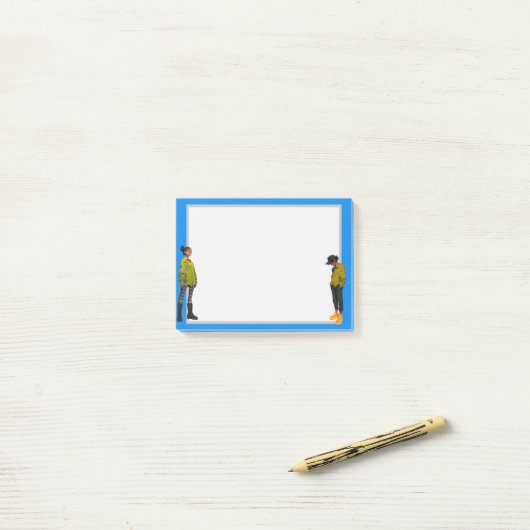 Echte Mensen, Post-it® Notes (Op bureau)