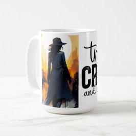 Echte misdaad en crafting koffiemok