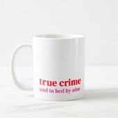 Echte misdaad en in bed door negen koffiemok (Links)