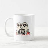 Echte Misdaad En Leuke Grappige Halloween, Schatti Koffiemok (Links)