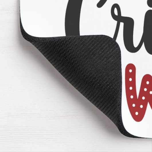 Echte misdaad en wijn muismat (Hoek)