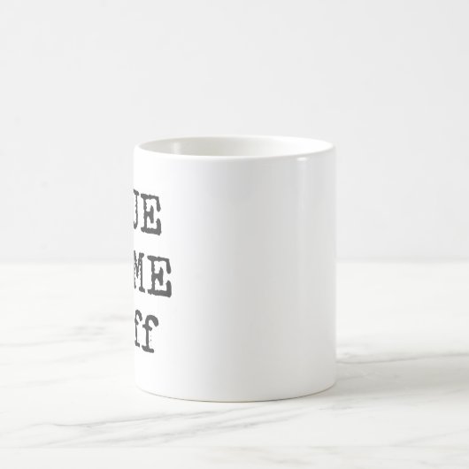 echte misdaadboer koffiemok (Center)