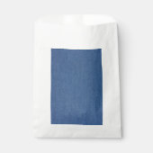 Echte mode jean denim bedankzakje (Voorkant)