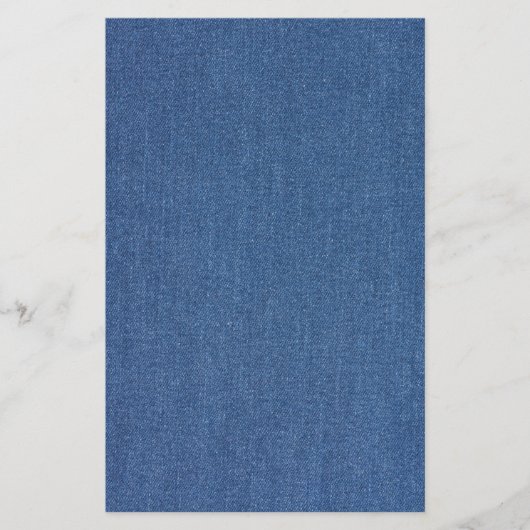 Echte mode jean denim briefpapier (Voorkant)