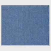 Echte mode jean denim cadeaupapier (Vlak)