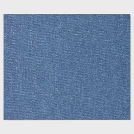 Echte mode jean denim cadeaupapier (Vlak)