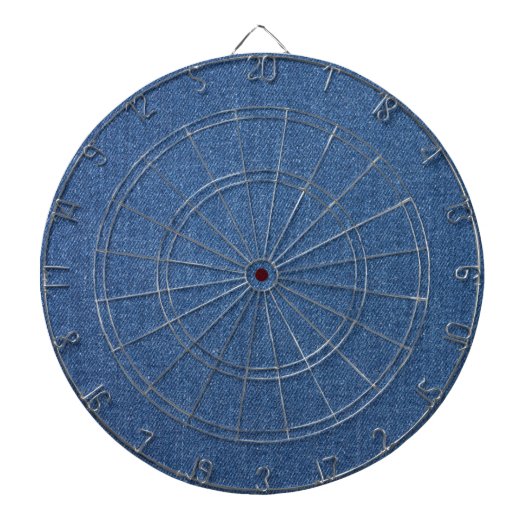 Echte mode jean denim dartbord (Voorkant)