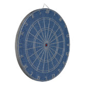 Echte mode jean denim dartbord (Voorkant Links)