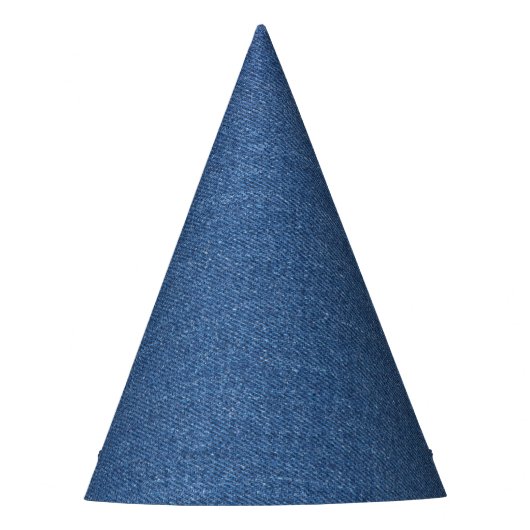Echte mode jean denim feesthoedjes (Voorkant)