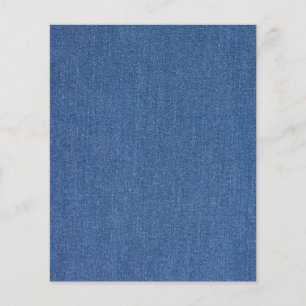 Echte mode jean denim flyer