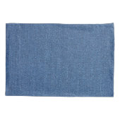 Echte mode jean denim kussensloop (Achterkant)