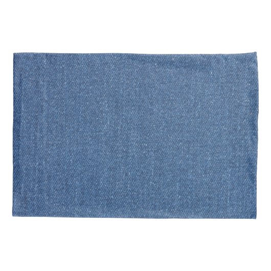 Echte mode jean denim kussensloop (Achterkant)