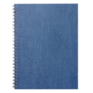 Echte mode jean denim notitieboek