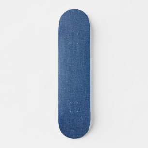 Echte mode jean denim persoonlijk skateboard