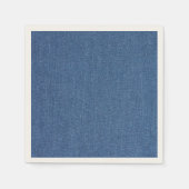 Echte mode jean denim servet (Voorkant)