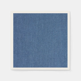 Echte mode jean denim servet