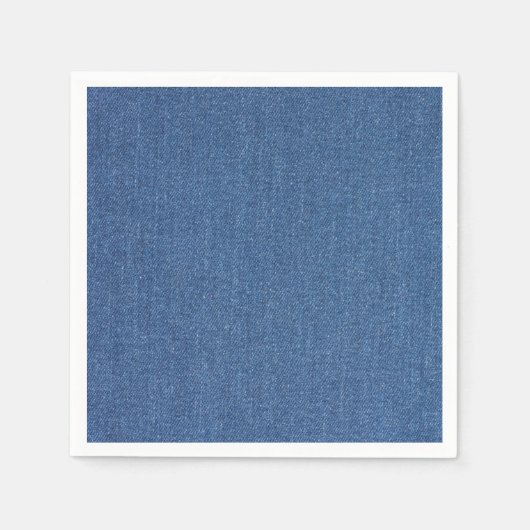 Echte mode jean denim servet (Voorkant)