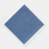 Echte mode jean denim servetten (Hoek)