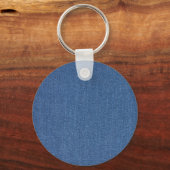 Echte mode jean denim sleutelhanger (Voorkant)