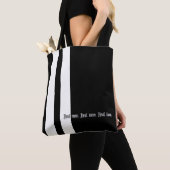 Echte Moederschap Echte Liefde Minimalistische Kun Tote Bag (Dichtbij)