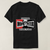 Echte Monster Vonk Plugs , Masker T-shirt (Design voorkant)