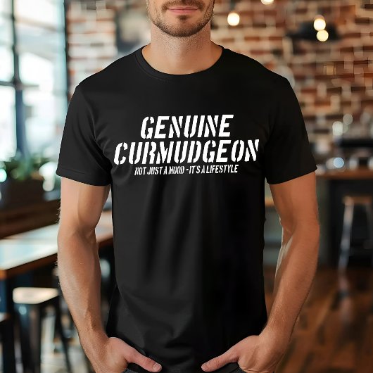 Echte Mopperkont Gewoon Een Stemming Het Is Een Le T-shirt
