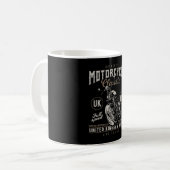 Echte Motorfiets Klassieker Koffiemok (Voorkant links)