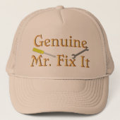 Echte Mr. Fix It Trucker Pet (Voorkant)