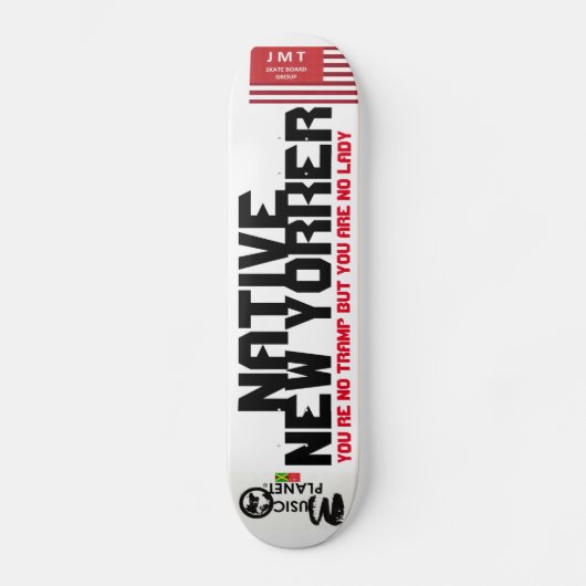 ECHTE NEW YORKER Skateboard (Voorkant)