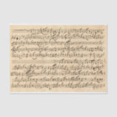  Echte (niet AI) Bladmuziek Nr. 2 Tissuepapier (Voorkant)