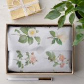 Echte (niet AI) botanische bloemen Tissuepapier (Geschenk)