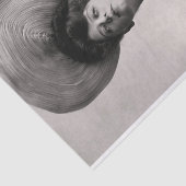 Echte (niet AI) foto van een Victoriaans vrouw Tissuepapier (Detail)