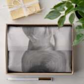 Echte (niet AI) foto van een Victoriaans vrouw Tissuepapier (Geschenk)