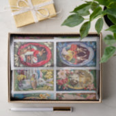 Echte (niet AI)  paashaas, konijnen Tissuepapier (Geschenk)