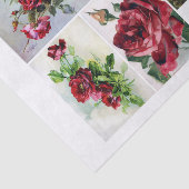 Echte (niet AI) set van Klien (1820-1929) Rozen Tissuepapier (Detail)