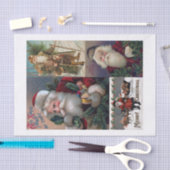 Echte (niet AI) Sinterklaas Briefkaarten Tissuepapier (Craft)