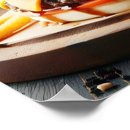 Echte North Tucker: Maple Indulgence Poster (Hoek)