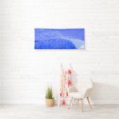 Echte oceaan blauwe Banner (Insitu)