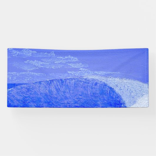 Echte oceaan blauwe Banner (Horizontaal)