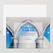 Echte oliepasteltekening Ramadan wenskaart Kaart (Voorkant / Achterkant)