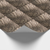 Echte olifantenhuid textuur, gerimpeld. cadeaupapier (Hoek)