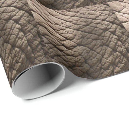 Echte olifantenhuid textuur, gerimpeld. cadeaupapier (Rol Hoek)