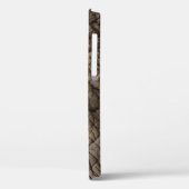 Echte olifantenhuid textuur, gerimpeld. Case-Mate iPhone case (Achterkant / Links)